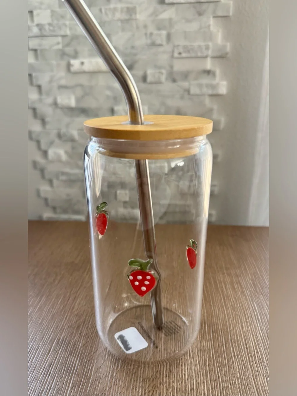 Anthropologie . Icon Juice Glass Tumbler with Lid Icon Juice Glass Large Tumbler